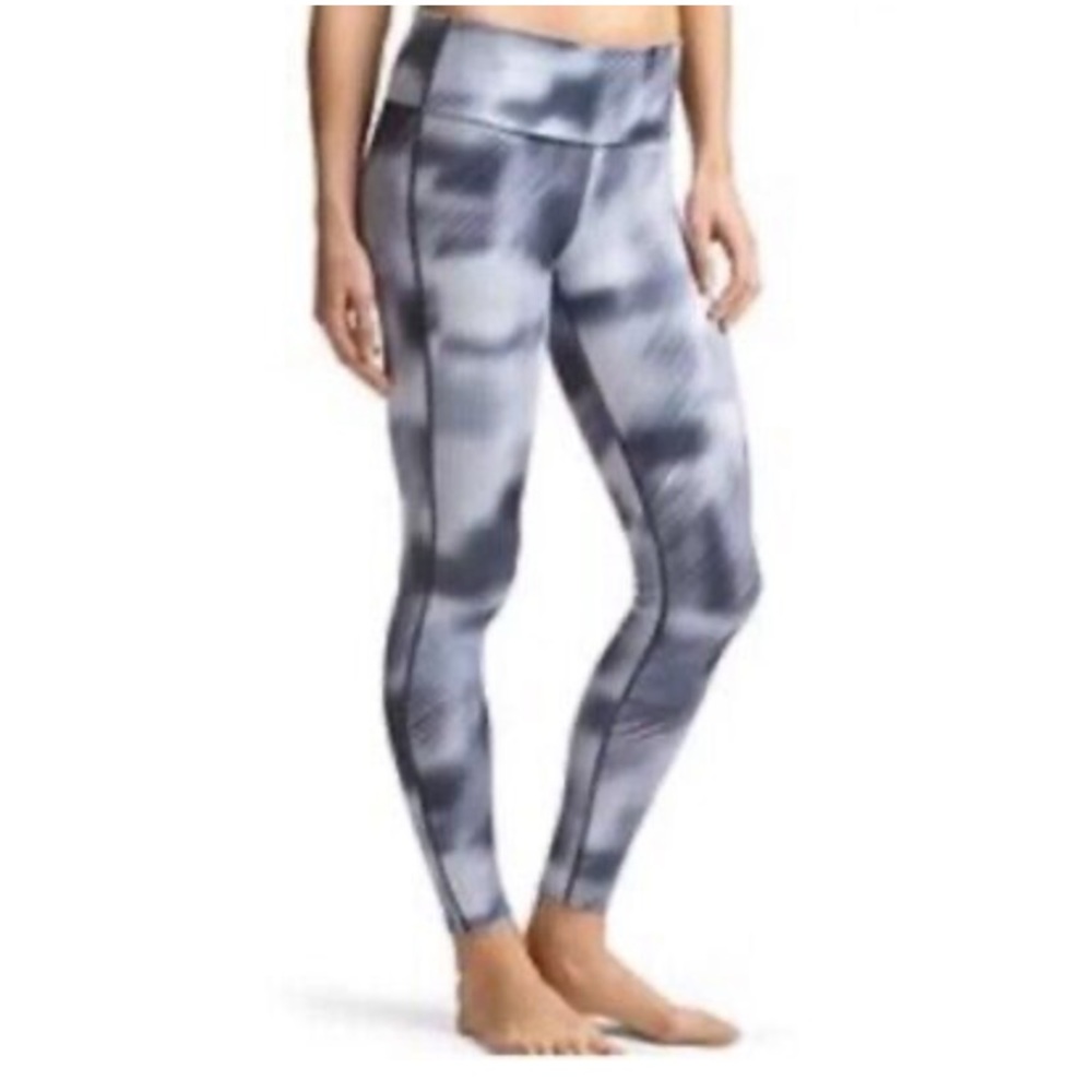 Athleta Chaturanga High Rise Tight Legging Alpine Pattern W-452 Size Large Tall